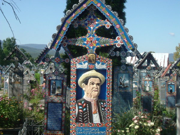 Merry Cemetery from Maramures - Dracula tours from Budapest