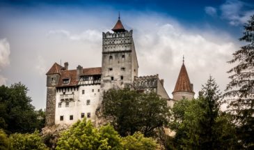 Bran Castle aka Dracula Castle seen in Dracula tours and Best of Romania tours