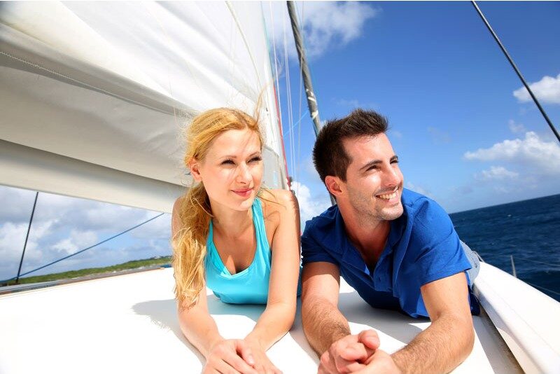romantic sailing cruise
